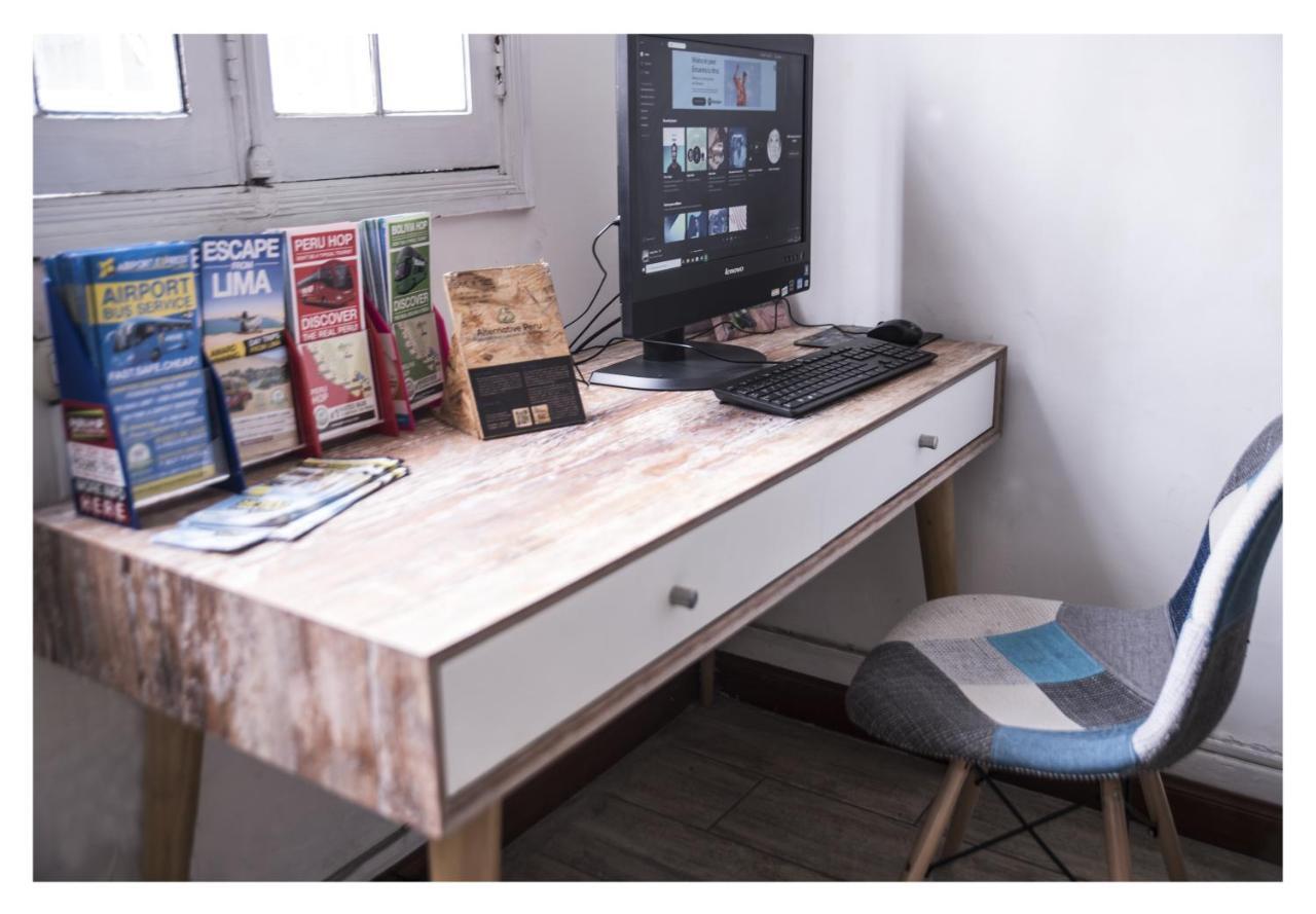 Red Llama Eco Hostel 리마 외부 사진